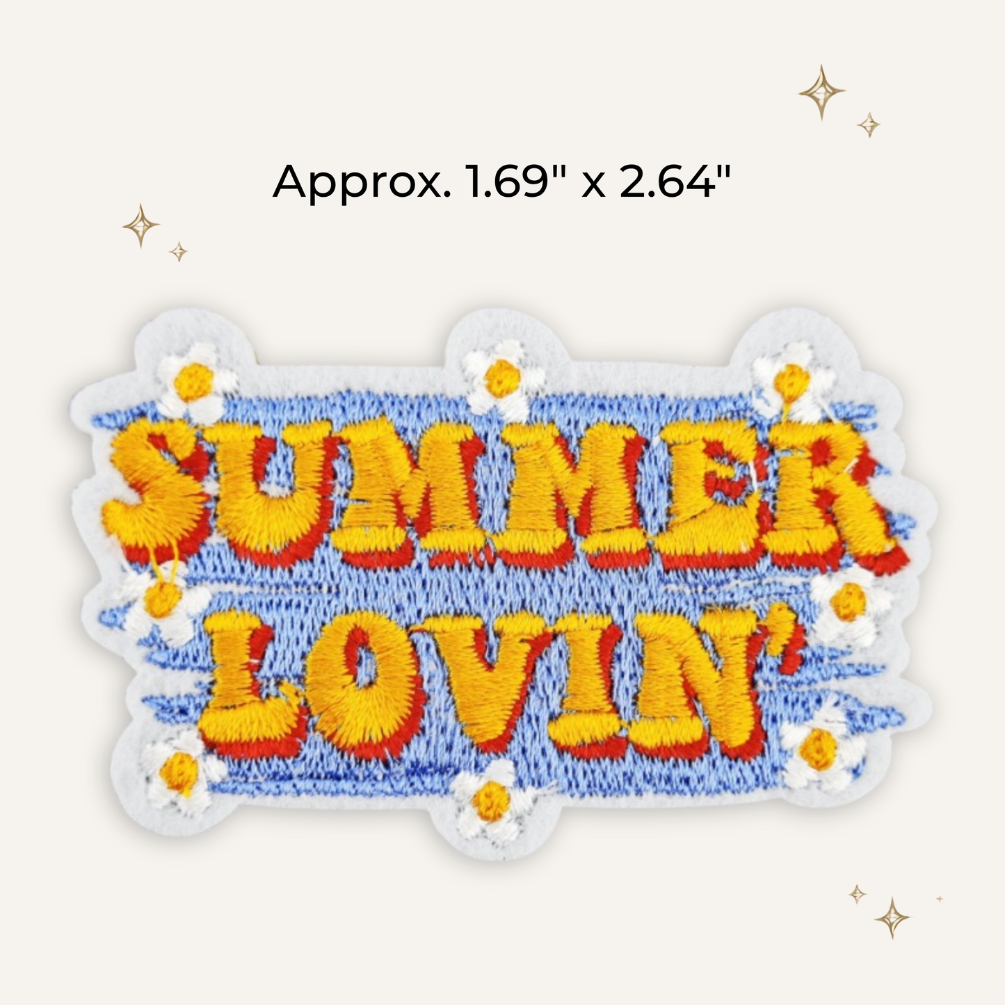 Summer Lovin' Embroidered Patch