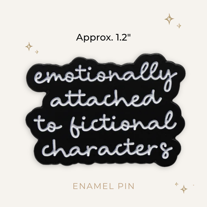 Emotionally Attached Enamel Pin