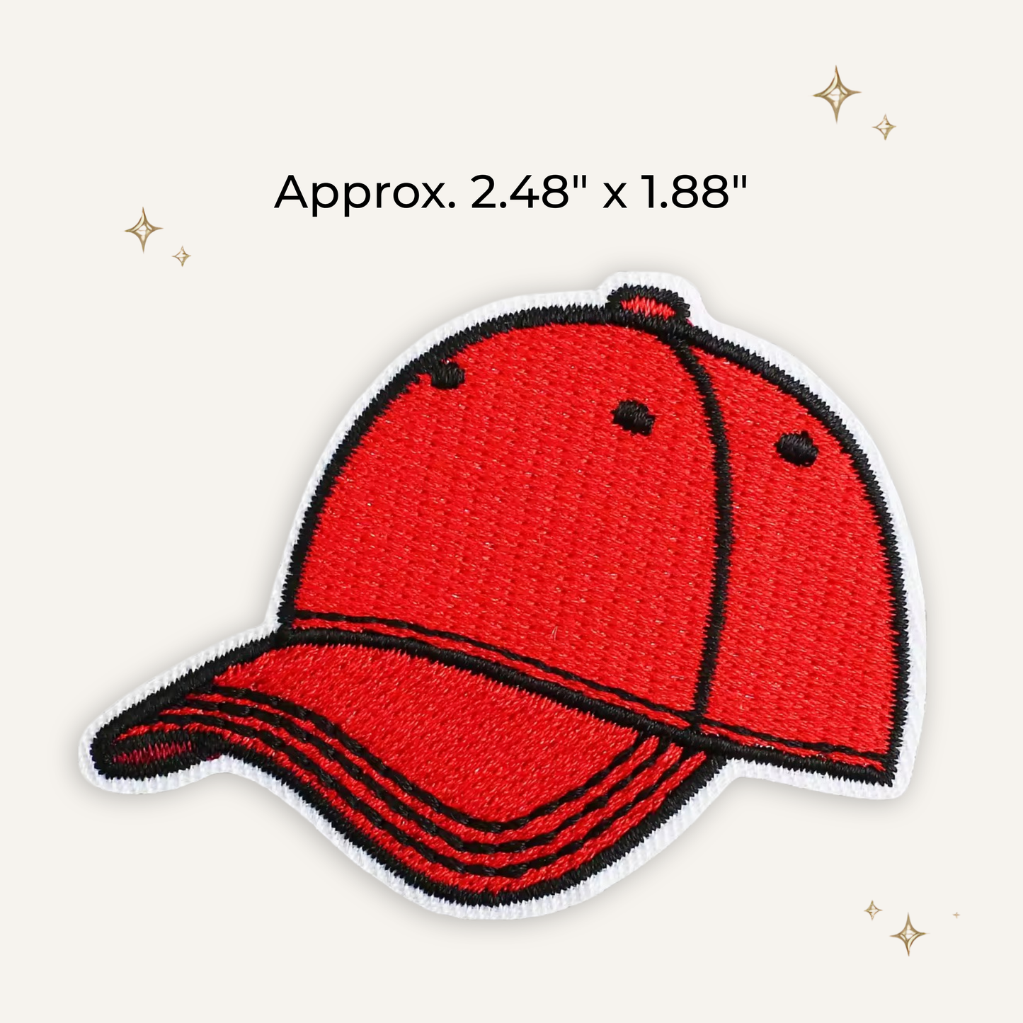The Dad Hat Embroidered Patch