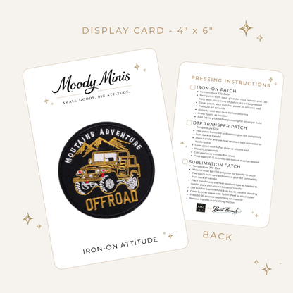 Offroad Adventure Embroidered Patch