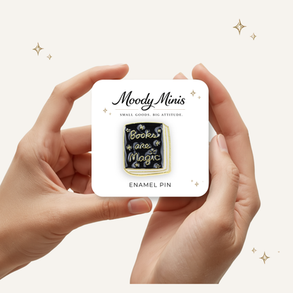 Books are Magic Enamel Pin