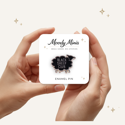 Black Sheep Club Enamel Pin