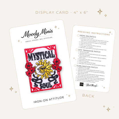 Mystical Soul Embroidered Patch
