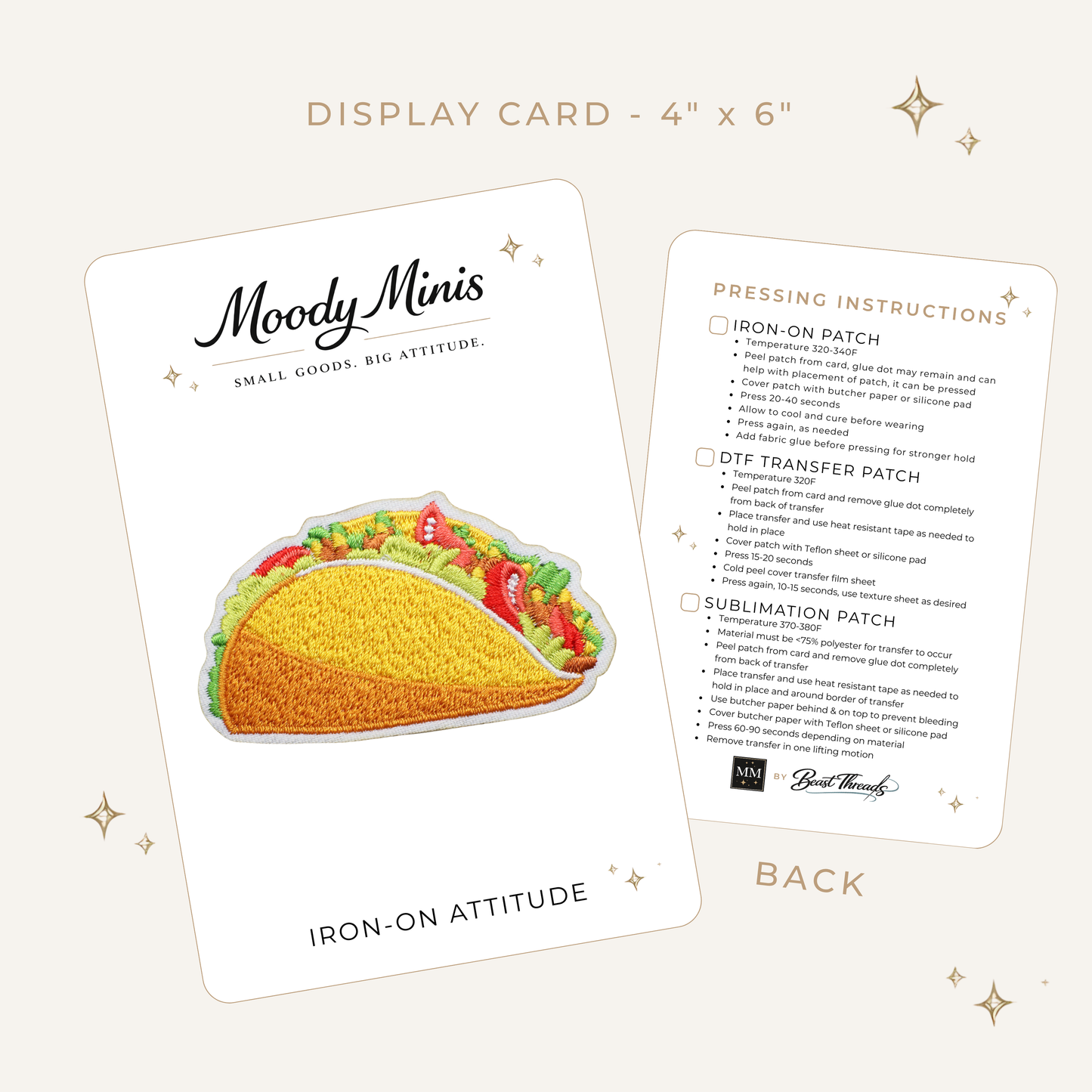 Taco Embroidered Patch