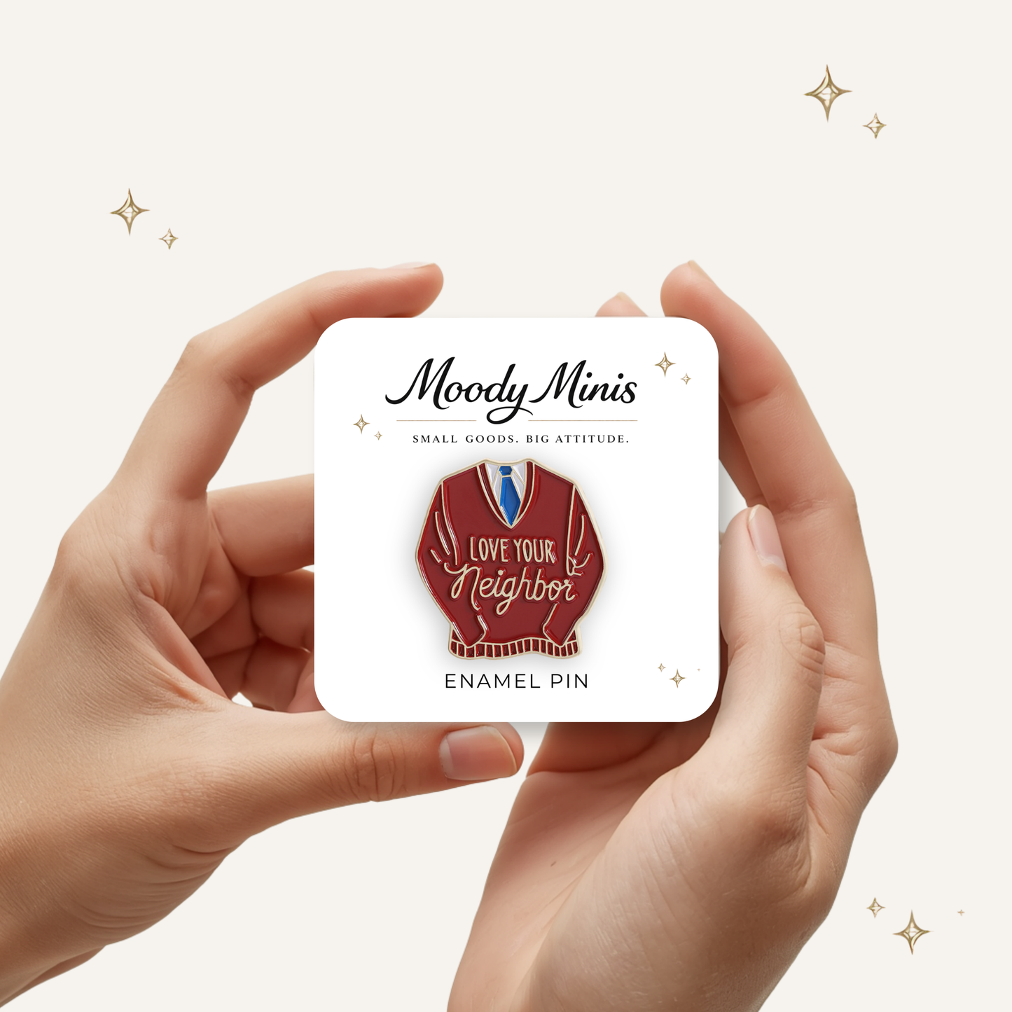 Love Your Neighbor Enamel Pin