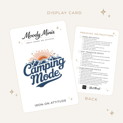 Camping Mode DTF Patch - RTS/MTO