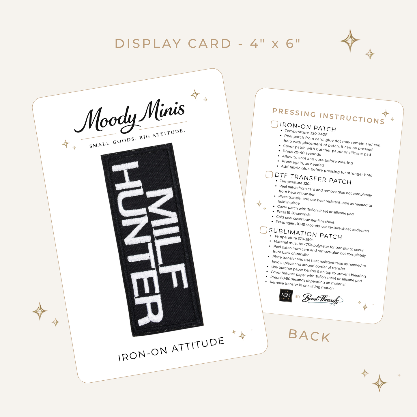 MILF Hunter Embroidered Patch- RTS
