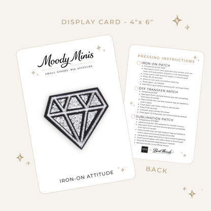 Diamond Rhinestone Patch- RTS