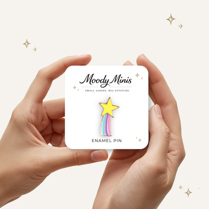 The More You Know Enamel Pin