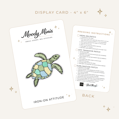 Sea Turtle Pastels Embroidered Patch