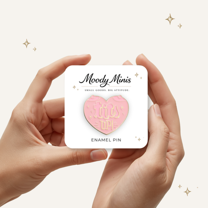 Tits Up Enamel Pin