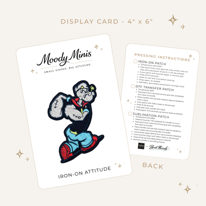 Popeye The Sailor Man Embroidered Patch