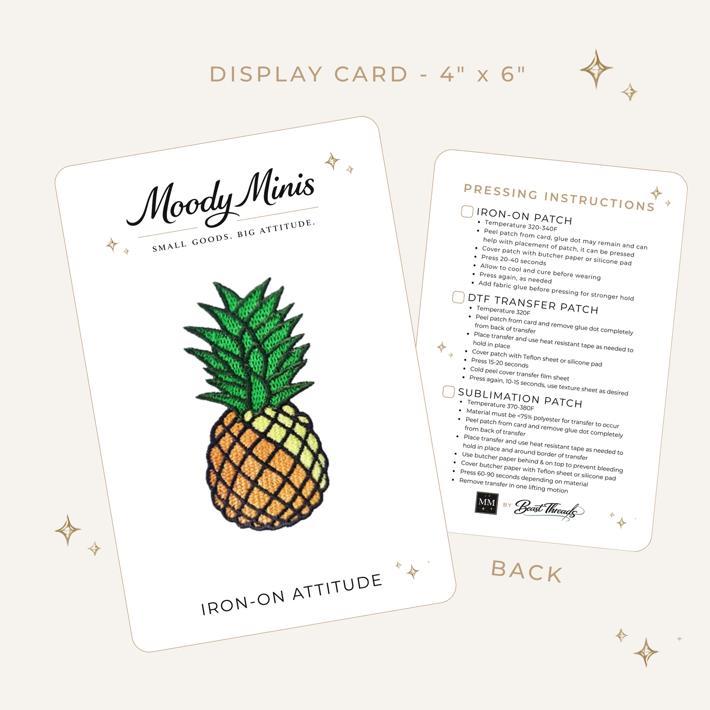 Pineapple Embroidered Patch
