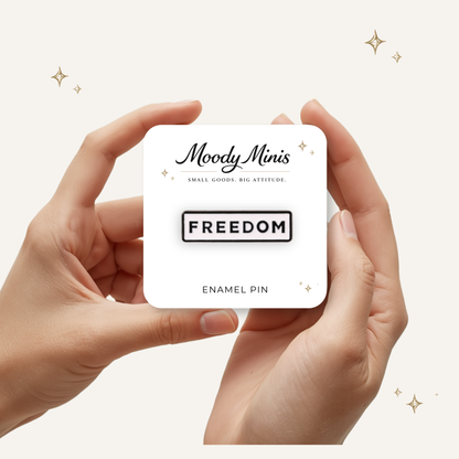 Freedom Enamel Pin