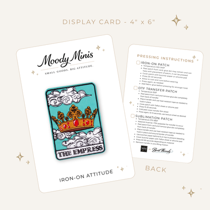Tarot Card: The Empress Embroidered Patch
