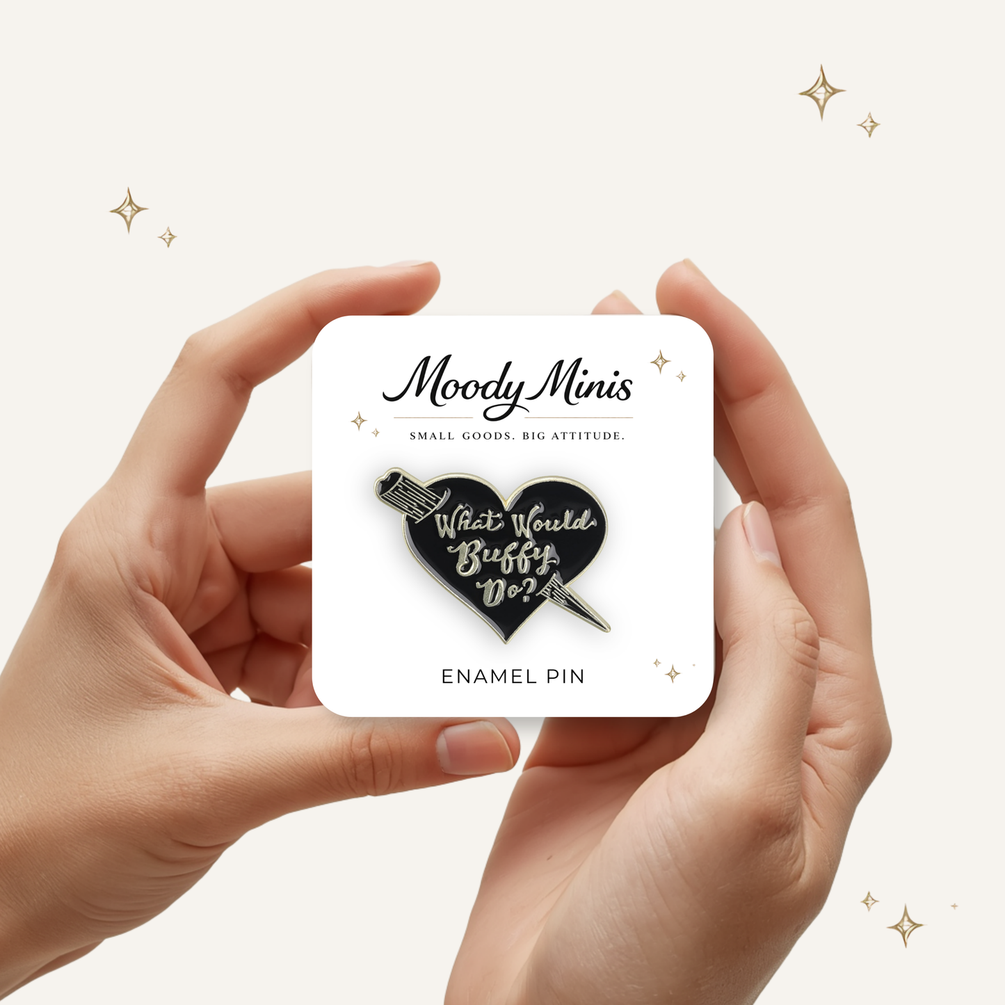 What Would Buffy Do? Enamel Pin