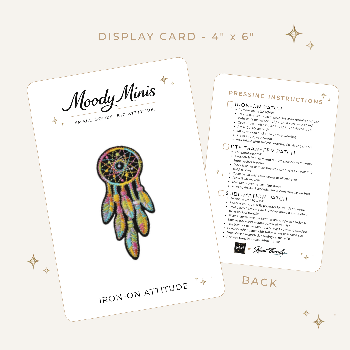 Dreamcatcher Embroidered Patch- RTS