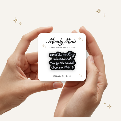 Emotionally Attached Enamel Pin