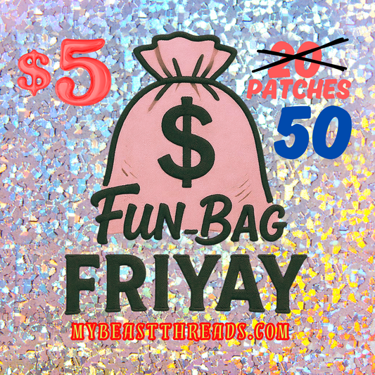 $5FBF DEAL - Pink Glitter Crown GLUE ON Patch 50 pc Bag - RTS