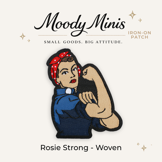 Rosie Strong Embroidered Patch