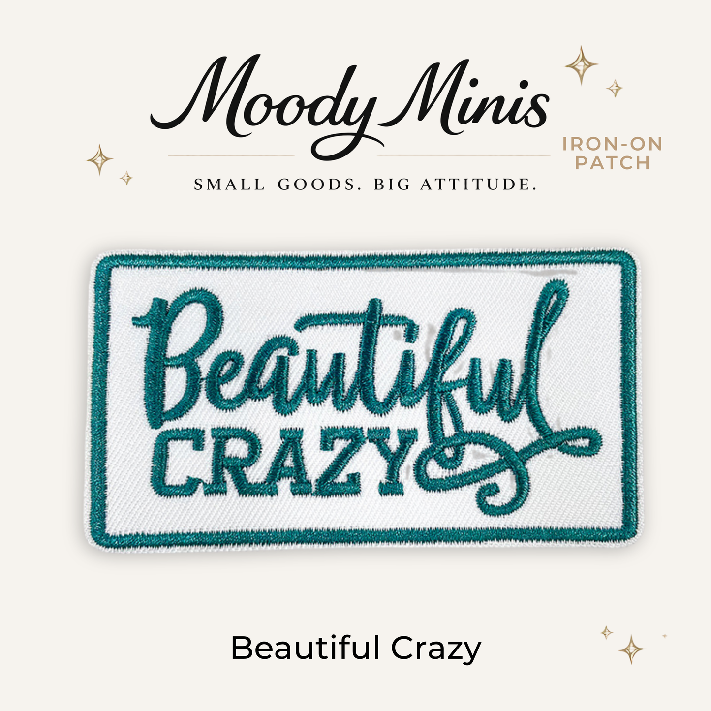 Beautiful Crazy Embroidered Patch